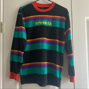 OFWGKTA Long Sleeve Striped Shirt